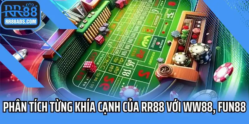 Phân tích sâu từng khía cạnh của RR88 với WW88, Fun88