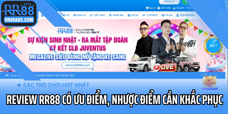 Review RR88 có ưu điểm và nhược điểm cần khắc phục